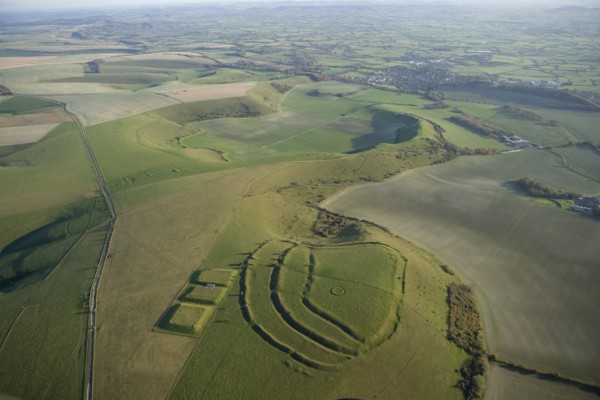 White Sheet Castle, White Sheet Hill, near Mere, Wiltshire, 2007