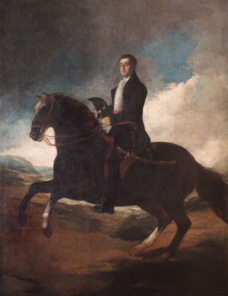 Equestrian portrait of the Duke of Wellington, 1812