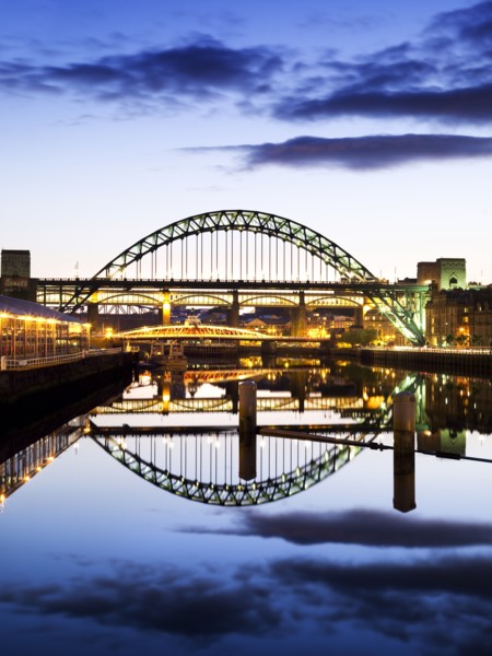 Bridges over the River Tyne, Newcastle upon Tyne, 2008.   Artist