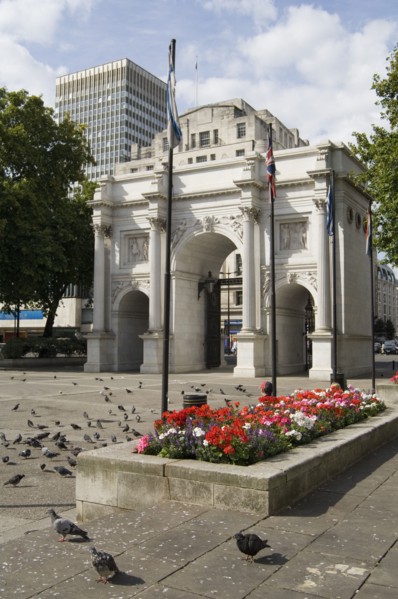 Marble Arch, Hyde Park, London, 2007