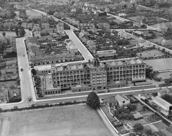 Timpson's Shoe Factory, Kettering, Northamptonshire, June 1937.   Artist