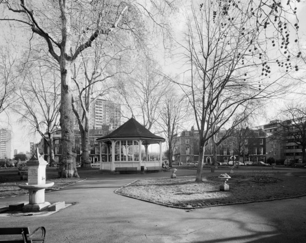 Northampton Square Garden, Islington, London, 1997