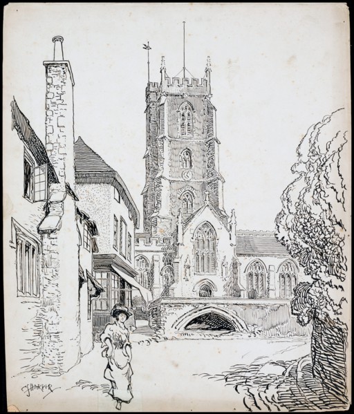 Priory Church of St George, Dunster, Somerset, 1892-1933