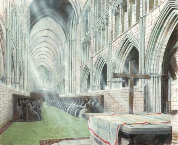 Waverley Abbey, c13th century, (c1990-2010) Artist