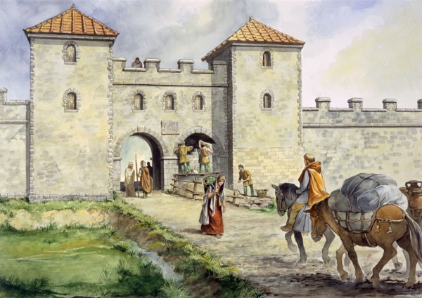 Birdoswald Roman Fort, c3rd century, (c1990-2010)