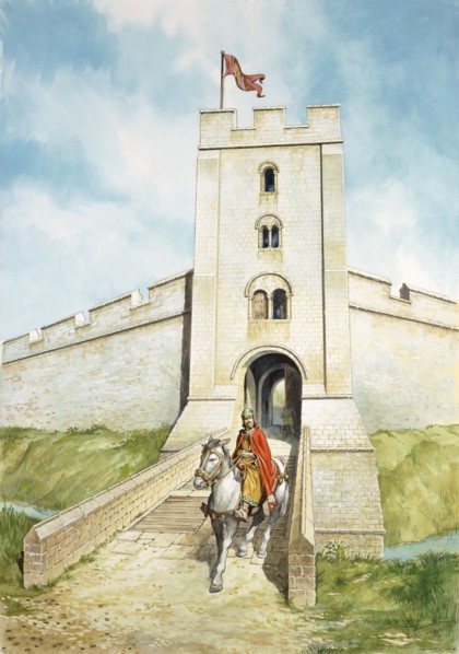 Sherborne Old Castle, c13th century, (1990-2010)
