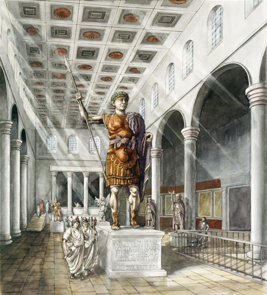 York Roman Basilica, c3rd century, (c1990-2010)