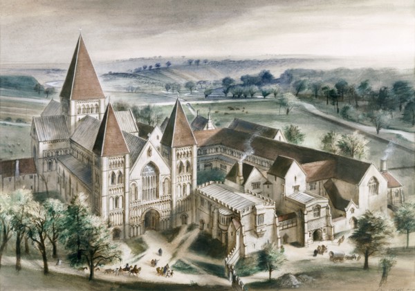 Castle Acre Priory, 1537, (c1990-2010)