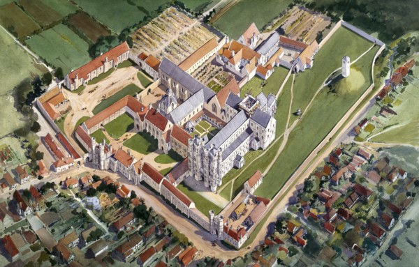 St Augustine's Abbey, c1500, (1990-2010)