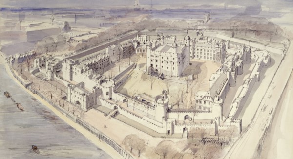 Tower of London, c1270, (1990-2010)