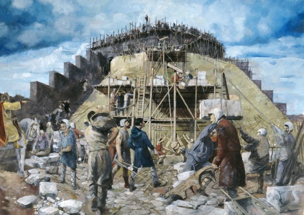 Totnes Castle, 14th century, (1990-2010)