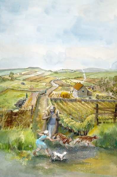 Rural landscape, 3rd Century, (c1990-2010)