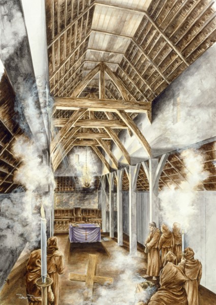 Lindisfarne Priory, c652AD, (c1990-2010)