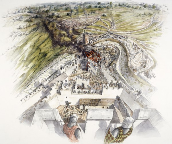 Dover Castle siege, 1216, (c1990-2010)
