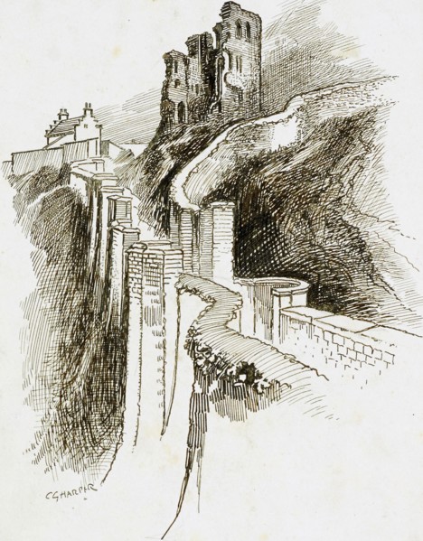 Scarborough Castle, North Yorkshire, 1892-1933