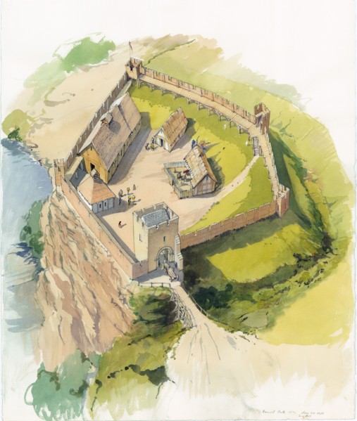 Barnard Castle, Durham, c1100
