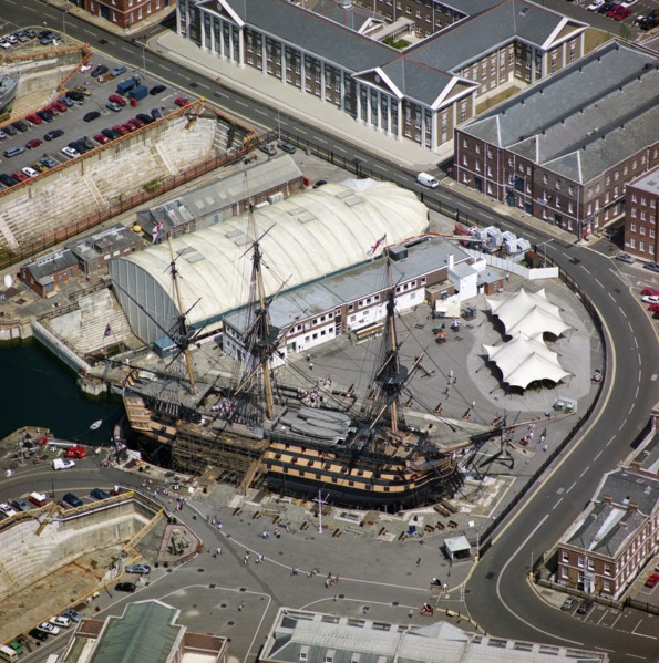 HMS 'Victory', Portsmouth Historic Dockyard, 1995