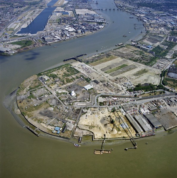 Greenwich Peninsula, London, 1996
