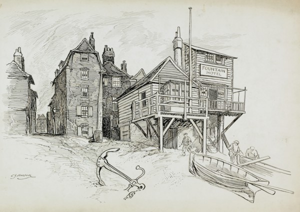 The Fountain Hotel, Deal, Kent, 1892-1933
