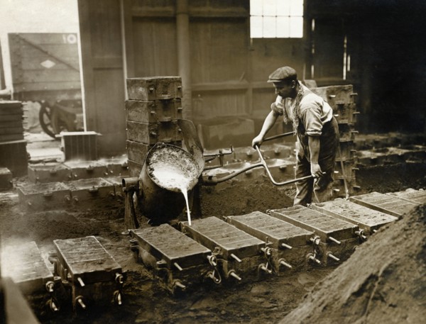 Crewe Locomotive Works, Forge Street, Crewe, Cheshire, 1910