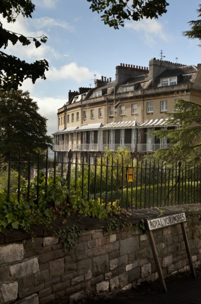 Georgian houses in The Paragon, Clifton, Bristol, 2011