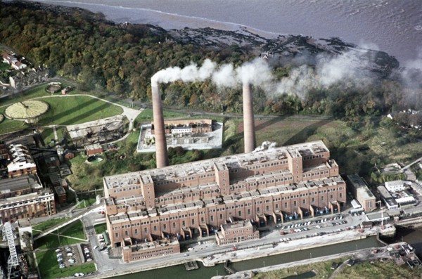 Portishead B Power Station, Somerset, 1970