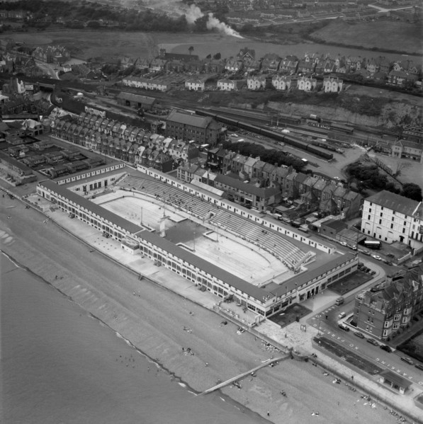 St Leonard's Lido, Hastings, East Sussex, 1962