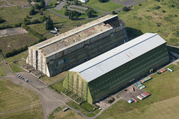 Airship hangars, RAF Cardington, Bedfordshire, c2010s(?)