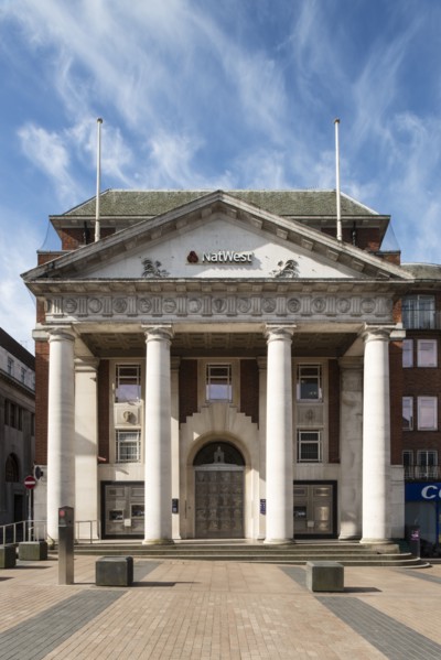 NatWest Bank, Broadgate, Coventry, West Midlands, 2014