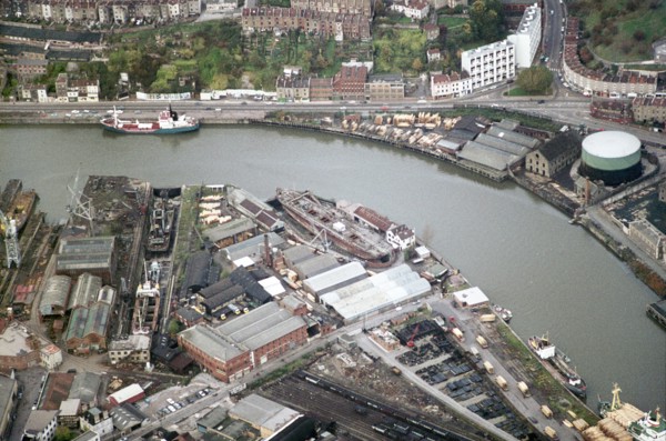 SS 'Great Britain', Wapping Dockyard, Bristol, 1970