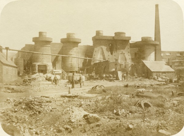 Blast furnace, Russell's Hall, Dudley, West Midlands, 1859