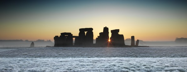 Stonehenge, Wiltshire, at sunrise, c2013