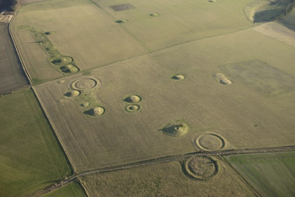 Normanton Down barrow cemetery, near Stonehenge, Wiltshire, c2012