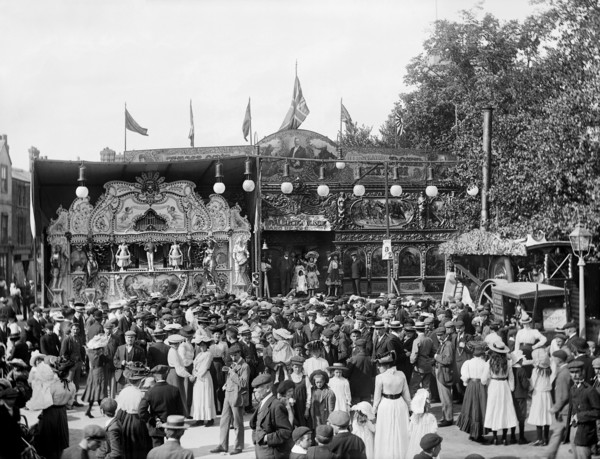 St Giles' Fair, Oxford, Oxfordshire, September 1905