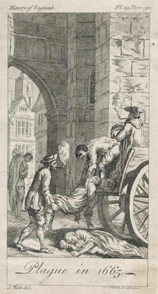 Plague in 1665', c18th century(?)