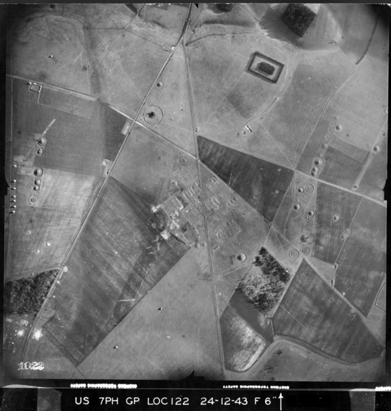 Stonehenge, Wiltshire, Christmas Eve 1943