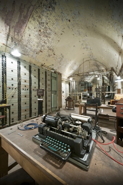 Repeater Station, Dover Castle Wartime Tunnels, Kent, 2011