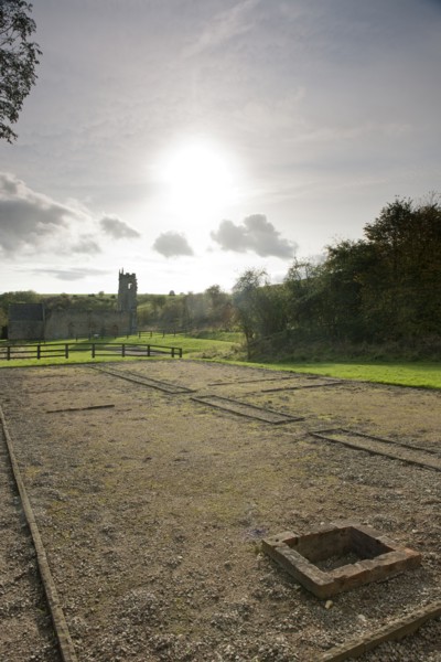 Wharram Percy deserted village, North Yorkshire, 2011