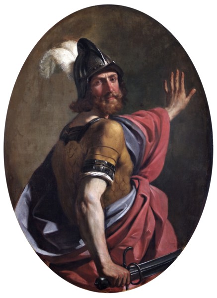 Mars as a Warrior', 1630