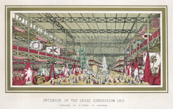 Great Exhibition, Crystal Palace, Hyde Park, London, 1851