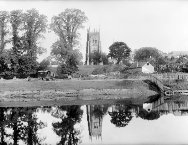 Abbey Park, Evesham, Worcestershire, 1890