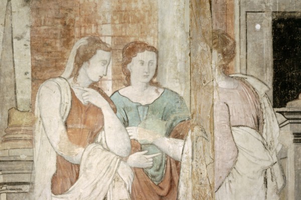Cupid and Psyche mural, Hill Hall, Theydon Mount, Essex