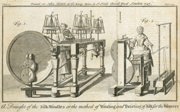 Silk weaving, 1747