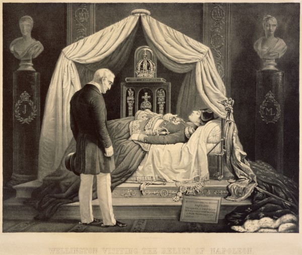 Wellington Visiting the Relics of Napoleon, 19th century