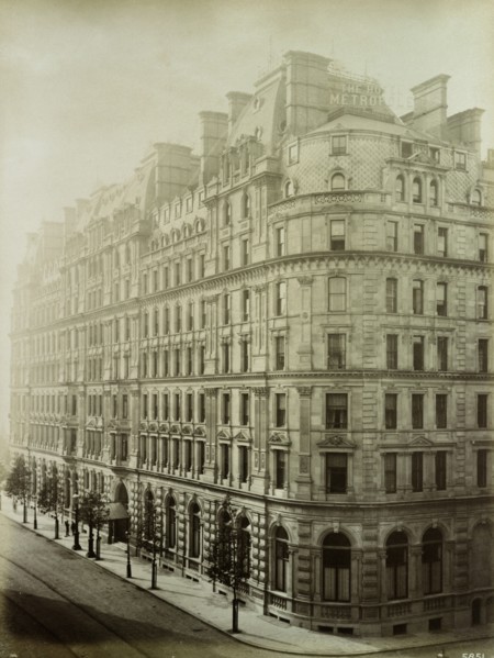 Hotel Metropole, Northumberland Avenue, London, 1885
