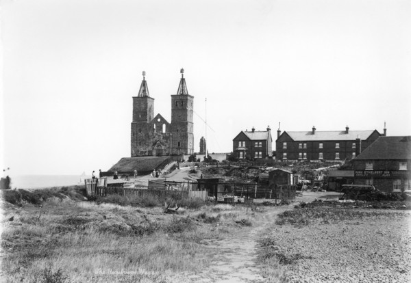 Reculver Towers, Kent, c1890-c1910