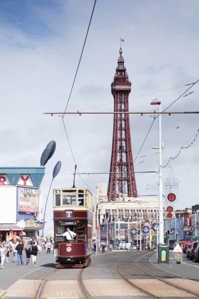 Promenade, Blackpool, Lancashire, 2017