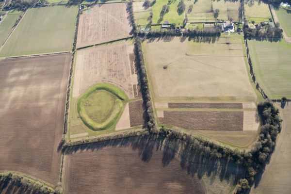 Norsebury Ring univallate Iron Age hillfort, Hampshire, 2018