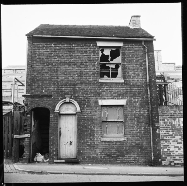 Derelict house, Stoke-on-Trent, Staffordshire, 1965-1968