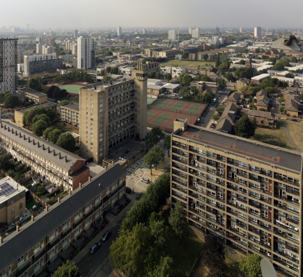 Brownfield Estate, South Bromley, Poplar, Tower Hamlets, London, 2016